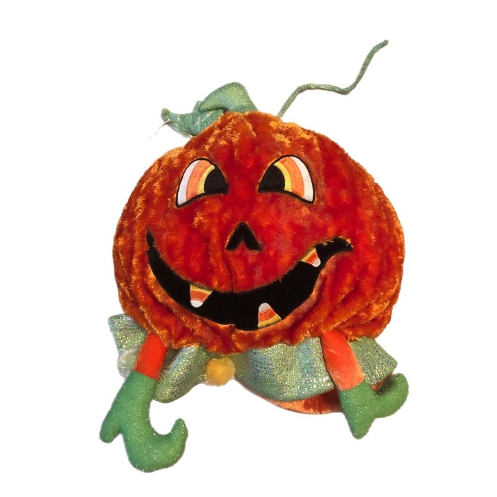 Dan dee plush pumpkin mask